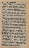 Crandall, Floyd A